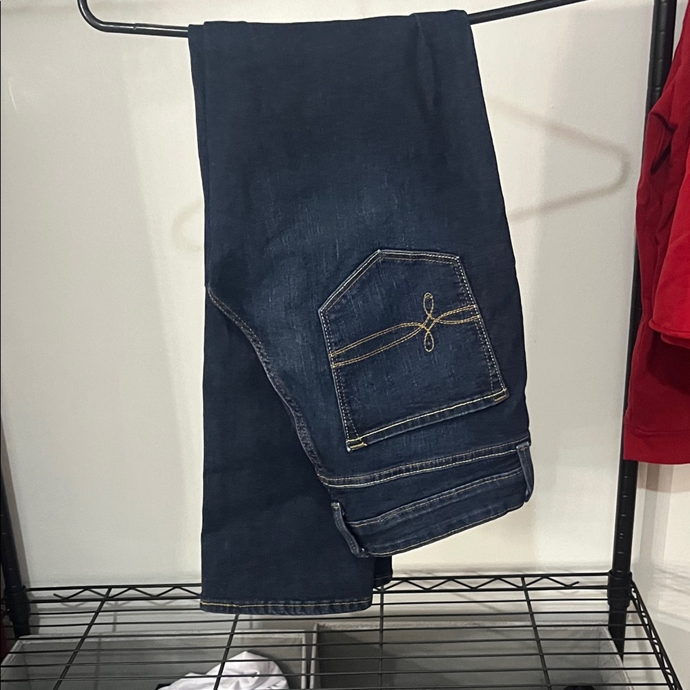womens Dark Blue Jeans